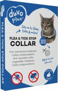 Anti-parasitaire halsband tegen vlooien, teken, mijten en luizen - Voor alle katten en kittens vanaf 3 maanden